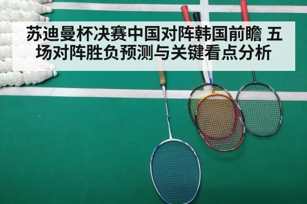 苏迪曼杯决赛中国对阵韩国前瞻 五场对阵胜负预测与关键看点分析
